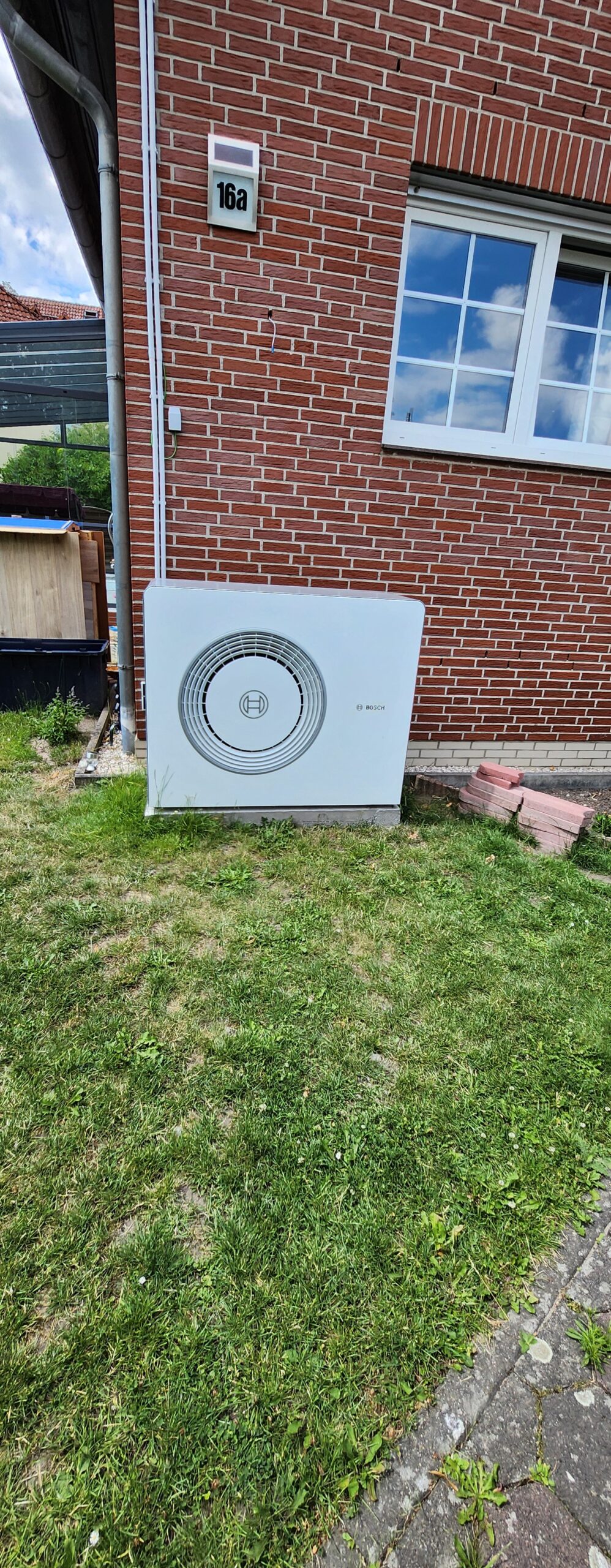 Heizungsinstallation mit Verrohrung