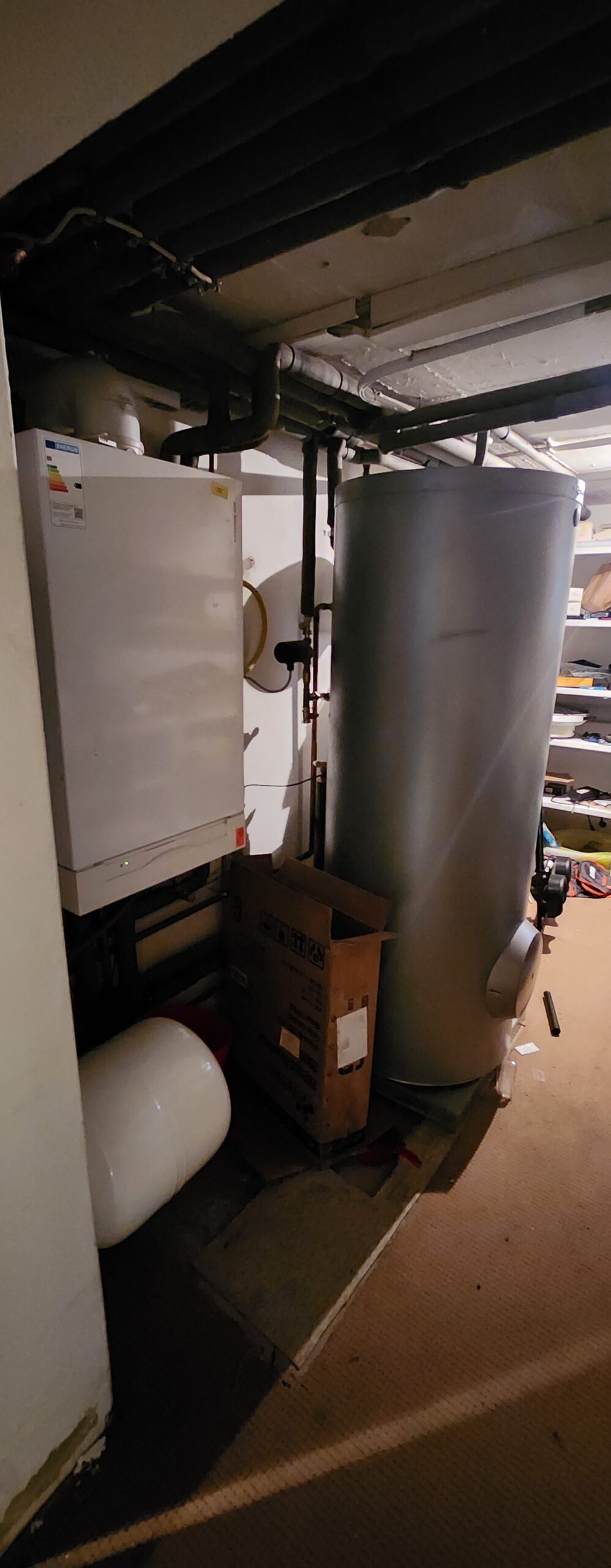 W&auml;rmepumpe Au&szlig;eneinheit &ndash; Projektfoto