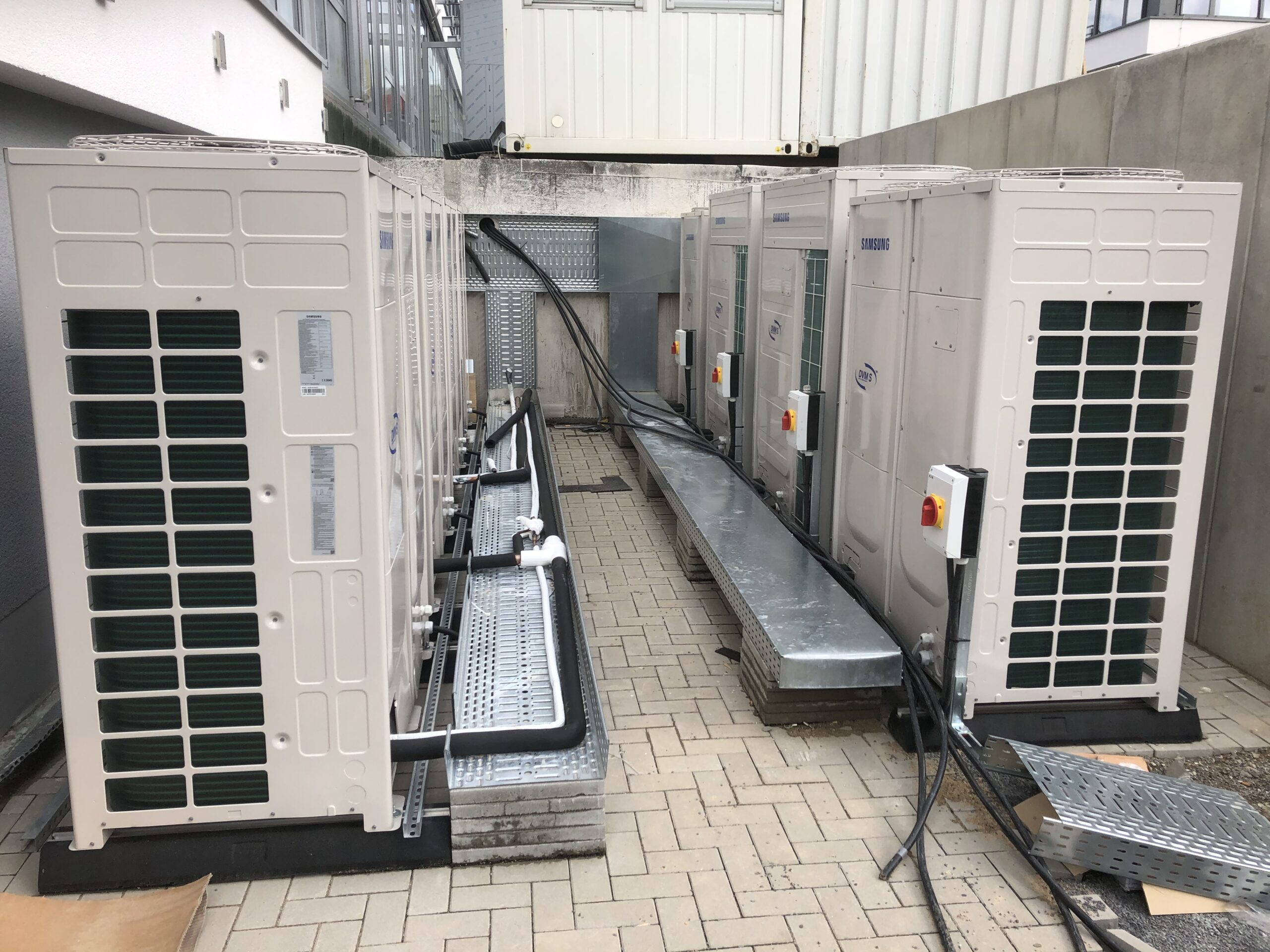 Samsung VRF-Klimaanlage &ndash; Gewerbeprojekt