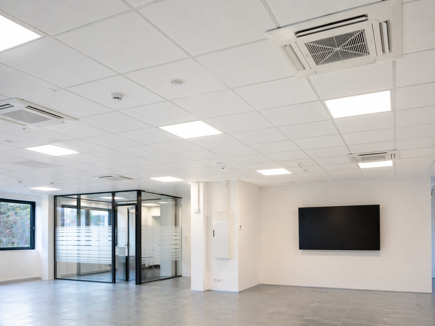 Moderne Klimaanlage nachher